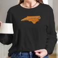 Home Is Where The Bbq Is North Carolina With Pig Long Sleeve T-Shirt Gifts for Her