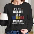 Husband Of Romanian Woman Long Sleeve T-Shirt Gifts for Her