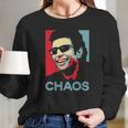 Ian Malcolm Chaos T-Shirt Long Sleeve T-Shirt Gifts for Her