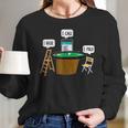 Iraise Icall Ifold Funny Poker Player Long Sleeve T-Shirt Gifts for Her