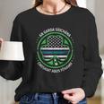 Irish Police Garda St Patricks Day Gift St Paddy Long Sleeve T-Shirt Gifts for Her