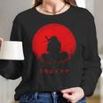 Itachi Uchiha And Moon Long Sleeve T-Shirt Gifts for Her