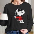 Joe Cool Snoopy Long Sleeve T-Shirt Gifts for Her