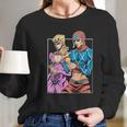 Jojos Bizarre Adventure Enjoying Ice Cream Long Sleeve T-Shirt Gifts for Her