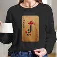 Joker Card Costume Long Sleeve T-Shirt Gifts for Her