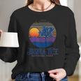 Joshua Tree National Park Vintage Artistic Sunset Mountains Long Sleeve T-Shirt Gifts for Her