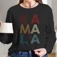 Kamala Harris 2020 Kamala Vintage Multicolors Name Long Sleeve T-Shirt Gifts for Her