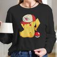 Kansas City Chiefs Pikachu Pokemon Shirt Long Sleeve T-Shirt Gifts for Her