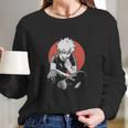 Katsuki Bakugo Eating Fries My Hero Academia Boku No Hero Academia Long Sleeve T-Shirt Gifts for Her