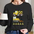 Kids Boys Construction Diggers And Trucks Long Sleeve T-Shirt Gifts for Her