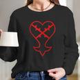 Kingdom Hearts Heartless Symbol Long Sleeve T-Shirt Gifts for Her