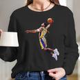 Kobe Bryant Low Poly T-Shirt Long Sleeve T-Shirt Gifts for Her