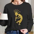 Kokopelli Southwestern Petroglyph Long Sleeve T-Shirt Gifts for Her