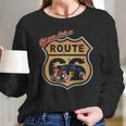 Larry Grossman Licks On Route 66 Long Sleeve T-Shirt Gifts for Her