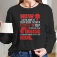 Now I Lay Me Down To Sleep GlockShirt Long Sleeve T-Shirt Gifts for Her