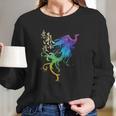 Live Action Phoenix Watercolor Long Sleeve T-Shirt Gifts for Her