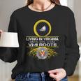 Living In Virginia With Vmi Roots Long Sleeve T-Shirt Gifts for Her