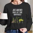 Logging Skidder Driver Diesel Just Another Day At The Office Long Sleeve T-Shirt Gifts for Her