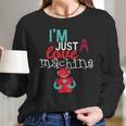 Love Machine Valentines Day Funny Robot Boys Gift Long Sleeve T-Shirt Gifts for Her