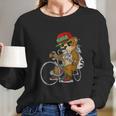 Lowrider Teddy Bear Hip Hop Lover Entrepreneur Gift Long Sleeve T-Shirt Gifts for Her