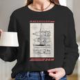 Macgregor 26M Sailboat Line Drawing Long Sleeve T-Shirt Gifts for Her