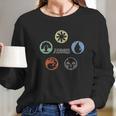 Magic The Gathering 5 Colors Long Sleeve T-Shirt Gifts for Her