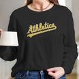 Majestic Oakland Athletics 2-Button Mens Jersey Long Sleeve T-Shirt Gifts for Her