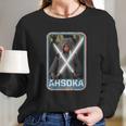 The Mandalorian Ahsoka Gift Long Sleeve T-Shirt Gifts for Her