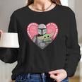 The Mandalorian The Child I Have A Bounty On Your Heart Long Sleeve T-Shirt Gifts for Her