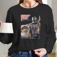 The Mandalorian The Child Painting Long Sleeve T-Shirt Gifts for Her