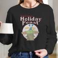 The Mandalorian Holiday Feast Long Sleeve T-Shirt Gifts for Her