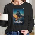 The Mandalorian Season 2 Poster Gift Long Sleeve T-Shirt Gifts for Her