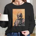 The Mandalorian Vintage Poster Long Sleeve T-Shirt Gifts for Her