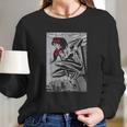 Marvel Black Widow Classic Retro Panel Art Graphic Long Sleeve T-Shirt Gifts for Her