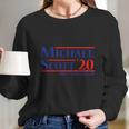 Michael Scott 2020 Thats What She Said Long Sleeve T-Shirt Gifts for Her