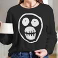 The Mighty Boosh Skull Long Sleeve T-Shirt Gifts for Her