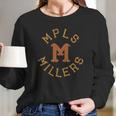 Minneapolis Millers - Mens T-Shirt By American Apparel Long Sleeve T-Shirt Gifts for Her