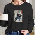 Miyamoto Musashi Two Swords B Long Sleeve T-Shirt Gifts for Her