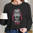 Money Heist Salvador Dali Long Sleeve T-Shirt Gifts for Her