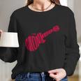 The Monkees Band Logo Pink Long Sleeve T-Shirt Gifts for Her