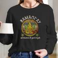 Namastay Home And Get High Namaste Marijuana Long Sleeve T-Shirt Gifts for Her