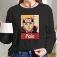 Naruto Shippuden Akatsuki Pain Long Sleeve T-Shirt Gifts for Her