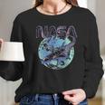 Nasa Pastel Earth Long Sleeve T-Shirt Gifts for Her