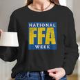 National Ffa Week Long Sleeve T-Shirt Gifts for Her