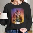 Nativeink Indian Blackfoot Hunter Clothes Apparel Blackfeet Long Sleeve T-Shirt Gifts for Her