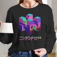 Nintendo 64 Vaporwave N64nintendo64 Console Game Vaporwave Vapor Vape Wave Retro Long Sleeve T-Shirt Gifts for Her