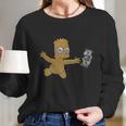 Nirvana Bart Simpson Long Sleeve T-Shirt Gifts for Her