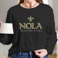 Nola New Orleans No One Likes Atlanta Funny Long Sleeve T-Shirt Gifts for Her