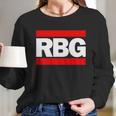 Notorious Rbg Box Logo Long Sleeve T-Shirt Gifts for Her