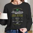 Ocean Shark Jiu Jitsu For Bjj Jujitsu Gift Long Sleeve T-Shirt Gifts for Her